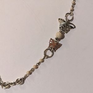 Butterfly and Floral Brighton Necklace